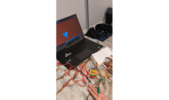 Here's my activity 2 formstorming that I worked on with Mikaela and Tanzeel. We experimented with fruits, jewelry, random objects that were conductive and made some non conductive objects conductive using copper tape or water.