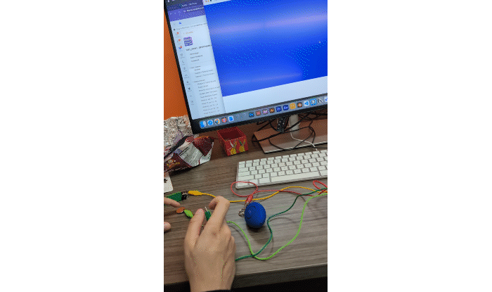 Here's my activity 2 formstorming that I worked on with Mikaela and Tanzeel. We experimented with fruits, jewelry, random objects that were conductive and made some non conductive objects conductive using copper tape or water.