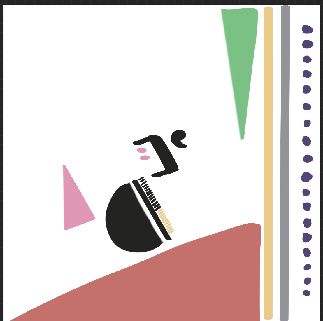 Following the TED talk activity Data as Portraits.