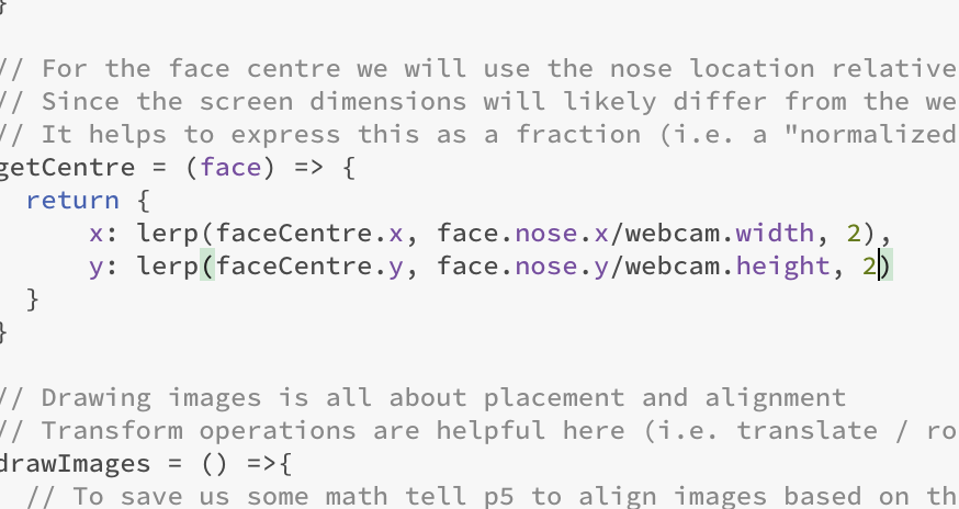 Exploration and experimentation with blazeface p5.js.